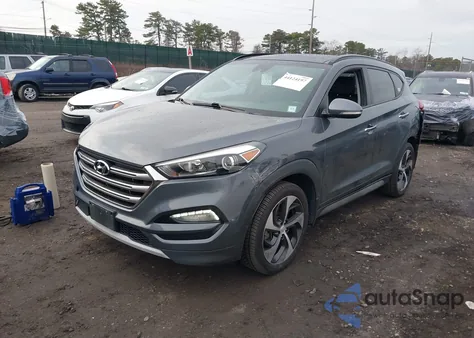 2017 Hyundai Tucson Limited from USA, damaged, VIN KM8J3CA28HU304402